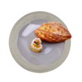 thumbnail image 2 of Round Braided Placemats Set of 4, Washable Heat Resistant Cotton Polyester Circle Place Mats for Kitchen Dining Table(15Inch,Silver), 2 of 4