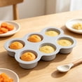 thumbnail image 5 of Clearance 6-Cavity Cylinder Silicone Mold, Non-Stick Baking Pan for Cake and French Dessert, 5 of 5