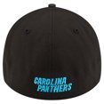 thumbnail image 4 of Men's New Era Black Carolina Panthers Classic 39THIRTY Flex Hat, 4 of 6
