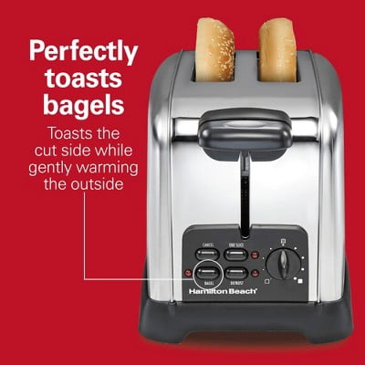 2SL Classic toaster : 2-Slice, 850W, Metal, Silver, Compact Design