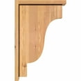 thumbnail image 3 of 5 1/2"W x 14"D x 22"H Newport Smooth Corbel w/Backplate, Western Red Cedar, 3 of 9