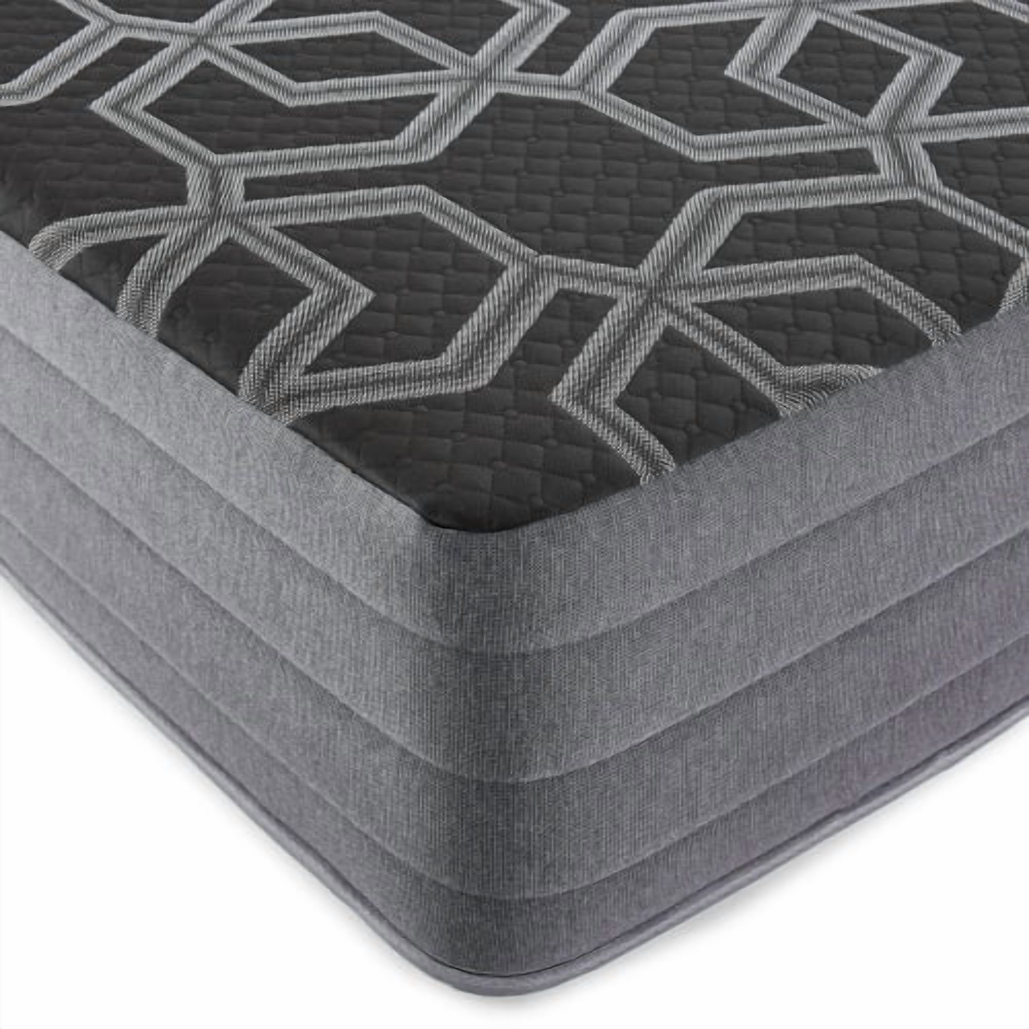 Anykoon 12" Smooth Top Hybrid Medium Plush Twin XL Mattress,Ice Cover and 2" of Elate Visco,Foam is CertiPur-US