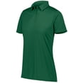 thumbnail image 2 of Augusta XS Ladies Vital Polo Dark Green 5019, 2 of 2