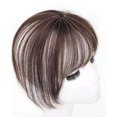 thumbnail image 1 of Bangs Hair Clip, Bang Clip 3D Dark Brown Thin  for Style Design, 1 of 8