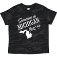 thumbnail image 3 of Inktastic Someone in Michigan Loves Me Boys or Girls Toddler T-Shirt, 3 of 5