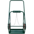 thumbnail image 3 of Dual Welding Cylinder Cart - 440lbs Capacity Large Deluxe Welding Cylinder Hand Truck with 10-Inch Solid Rubber Wheels & and Tank Storage Safety Chains | Suitable for Double 9.5in Dia. Gas Cylinders, 3 of 9