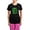 With Pink Pant, variant on CafePress - Green Man: Metamorphosis Women's Dark Pajamas - Women's Short Sleeve Print T-Shirt and Pants Dark Cotton Pajama Set