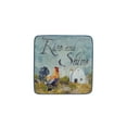 thumbnail image 4 of Certified International  Rooster Meadow 6" Canape/Luncheon Plates, Set of 4 - 6" x 6" x 0.75", 4 of 5