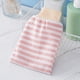 thumbnail image 4 of Toalla De Baño De Nailon Guantes de ducha exfoliantes de doble cara para hombre y mujer, toalla de baño rosa con potente exfoliante y cepillo de espalda (1 unidad) JASKFLY, 4 of 8