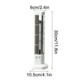 thumbnail image 2 of HIBIBUD 2026 New Tower Fan for Bedroom,Standing Bladeless Fan That Blows Cold Air for Home,85° Oscillating Quiet Cooling Floor Fans with Remote,12H Timer,23Ft/S Velocity,3 Speeds,4 Modes,36" (White), 2 of 6