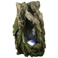 thumbnail image 3 of Fontaine en Forme de Tronc d'Arbre avec LED, 3 of 3