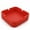 Red, variant on Leodye 1PCS Colorful Rubber Round Ashtray - Compact Ashtray for Home, office & Outdoor Use