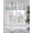 Blue, variant on Yellow Sunflower Cow Farmhouse Kitchen Valances for Windows Black And White Check Plaid Valance Curtains for Kitchen /Living Room/Bedroom/ Bathroom Decor, 54"x18 " ,Rod Pocket 1 Panel,