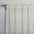 thumbnail image 3 of No. 918 Vida Crushed Texture Semi-Sheer Rod Pocket Curtain Panel, 3 of 6