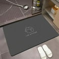 thumbnail image 1 of Bathroom Water Absorbent Floor Mats Bathroom Doorway Non Slip Foot Mats Sink Toilet Drying Floor Mats, 1 of 6
