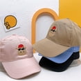 thumbnail image 6 of DQRPSEETB Ball Cap 2024 Summer New Children's Baseball Cartoon Boy Boy Hat Outdoor Fashion Casual Baby Hat Hooding Smaller Hat Sun Cap for Kids, 6 of 9