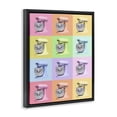 thumbnail image 2 of Stupell Industries Art Deco Disco Ball Kitchen Mixer Collage Black Floating Frame Canvas Art, 17 x 21, by LISH Creative, 2 of 8