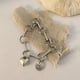 thumbnail image 4 of Jumpingount de plata Muñequera Joyería de moda Mano de obra fina Ligero Multipropósito 925 Sterling Dating Hand Pendant Ropa, zapatos y accesorios Miscelánea Jumpingount AP018700-01, 4 of 6