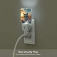 thumbnail image 5 of Honeii Cool Cat Driving Sunset Print LED Night Light with Light Sensor, Night Lights Plug Into Wall,Ideal for Bedrooms and Hallways-EU, 5 of 7