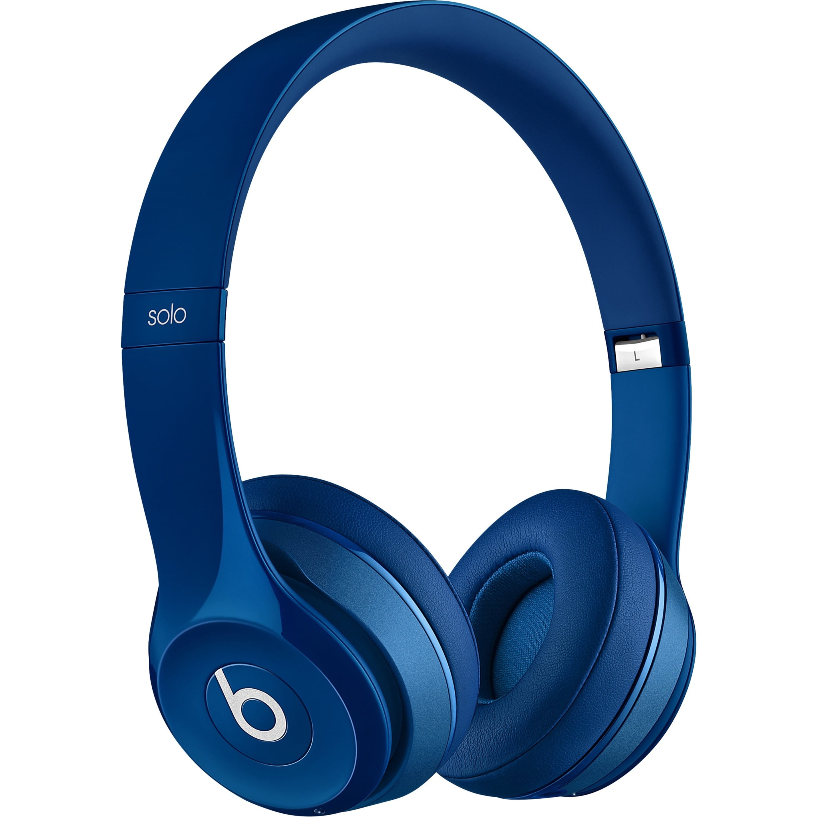 Beats by Dr. Dre Solo2 Headphones with mic on ear Bluetooth wireless blue Walmart