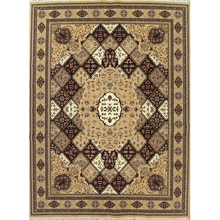 Geometric Bakhtiari Oriental Area Rug 10x13