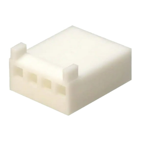 Pack of 20 0022013047 Connectors 4 Rectangular - Housings Receptacle White 0.100 (2.54mm)