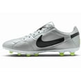 thumbnail image 3 of Nike Premier 3 FG Crampons de Soccer en Cuir Argent Blanc, 3 of 6