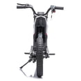 thumbnail image 5 of 24V Kids Electric Dirt Bike, 300W Motorcycle for Big Kids Ages 6-12, 13 MPH, 14" Inflatable Tires, Twist Grip Throttle, Rear Spring Suspension, Key Start, Bluetooth, Pink, 5 of 11