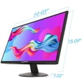 thumbnail image 4 of Sceptre IPS Monitor para juegos 1080p de 22 pulgadas 75 Hz HDMI x2 99% sRGB hasta 320 Lux Filtro de luz azul Altavoces incorporados, negro máquina (Serie E225W-FPT), 4 of 5