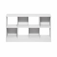 thumbnail image 4 of Furinno Jensen Farmhouse 8-Cube Display Bookcase, Bookshelf, White, 4 of 5