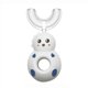 thumbnail image 1 of ZHAOCHENG Cepillo de dientes en forma de U para niños, cepillo de dientes de entrenamiento manual de silicona, limpieza completa envolvente de 360 grados, 1 of 1