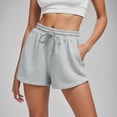 thumbnail image 2 of WAYUTE Women's Shorts Joggers Running Casual Fashion Shorts Workout Elastic Waist Athletic Sports Yoga Pants, 2 of 5