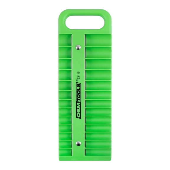 OEMTools Portable Magnetic Socket Organizer 1/4" Drive, Green