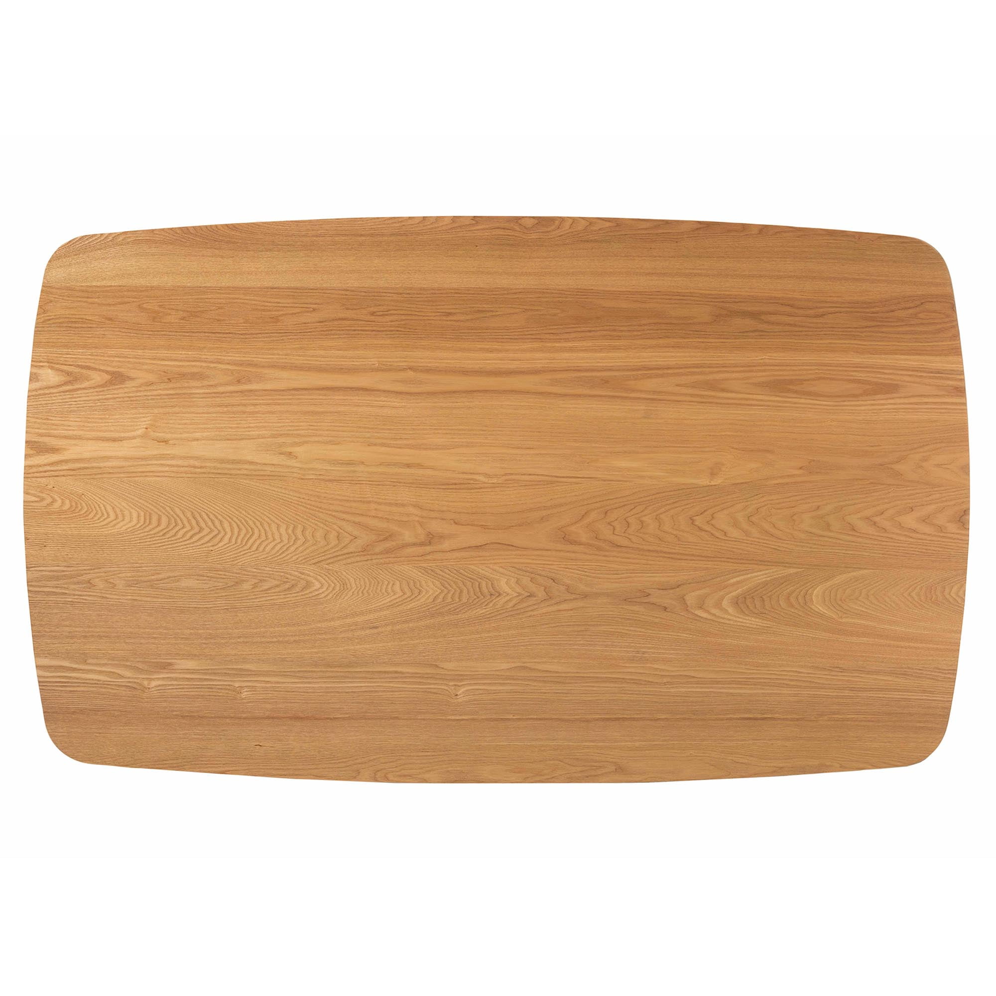 Baxton Studio Flora Mid-Century Modern Natural Oak Finished Wood Dining Table
