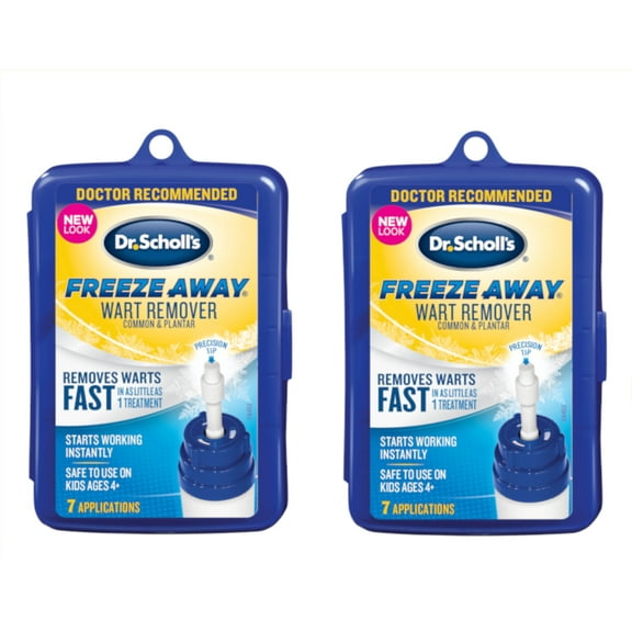 Dr. Scholl's Freeze Away Wart Remover - 7 Applications (Pack of 2)