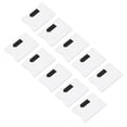 thumbnail image 3 of 10 Uds RFID funda de bloqueo antidesmagnetización antirrobo compacto protector de tarjeta NFC inteligente para viajes blanco, 3 of 5
