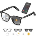 thumbnail image 1 of Mingdaln AI Smart Wireless Bluetooth Sunglasses for Men Women, Voice Control Calling, Blue Light Protection, Integrated AI Assistant, Ideal for Sports, Travel, Business, Driving Scenarios, 1 of 7