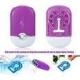 thumbnail image 2 of Apstour USB Mini Ventilateurs Portatifs Rechargeables Électriques Sans Aube Ventilateur de Réfrigération de Climatisation de Poche, 2 of 5