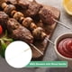 thumbnail image 5 of Paquete de 50 Pinchos de Kabob con Mango de Madera, Pinchos de Metal de 13" de Acero Inoxidable para Barbacoa, 5 of 7