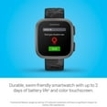 thumbnail image 4 of Reloj inteligente Garmin Bounce™ para niños, texto bidireccional, voz, camuflaje negro, 4 of 6