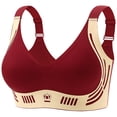 thumbnail image 1 of Bra for Everyday Comfort Seamless Vest Bra for Casual Home Wear with Light Support and Breathable Full Coverage, 1 of 6