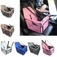 thumbnail image 3 of Bolsa de transporte lavable para refuerzo de coche para mascotas, funda para asiento de perro, malla en seis colores, 3 of 5