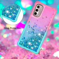 thumbnail image 4 of Funda para Motorola MOTO G Stylus 2022 5G Transparente con Brillos Carcasa Protectora Antigolpes con Glitter Brillante, 4 of 5