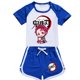 thumbnail image 1 of 2023 Demon Slayer, camiseta de dibujos animados y pantalones cortos, conjunto de pijama, ropa deportiva informal para niños, ropa de Boutique, Tops para niñas, ropa de dormir para niños 2023 zhangmenya LED, 1 of 2