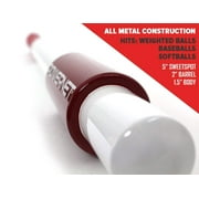 PowerNet SweetSpot Bat for Improved Hand-Eye Coordination (108789PRNT-PWRN)