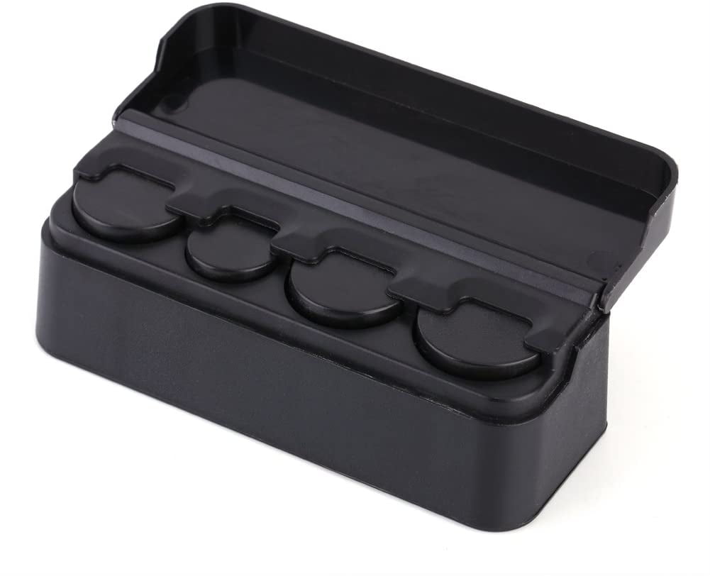 Car Coin Holder Change Organizer, Universal Car Coin Storage Case, Coin Holder Dispenser with