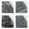 thumbnail image 2 of Laurie Gates Four Piece Coaster Set Gray and White - Square, 2 of 5