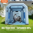 thumbnail image 2 of VEVOR Inflatable Paint Booth, 13x10x9ft Inflatable Spray Booth, High Powerful 900W Blowers Spray Booth Tent, Car Paint Tent Air Filter System for Car Parking Tent Workstation Motorcycle Garage, 2 of 9