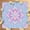 Color 2, variant on Mahjong Mat 31.5" x 31.5" Oriental Pagoda Cranes Cherry Blossoms Soft Pastel Landscape Non-Slip Noise Reduction American Mahjong Tiles Table Cover for Dominoes Poker Card Board Games Gift