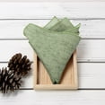 thumbnail image 2 of Spring Notion Linen Blend Pocket Squares for Men, 2 of 3